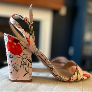 Aldo Floral Block Heel